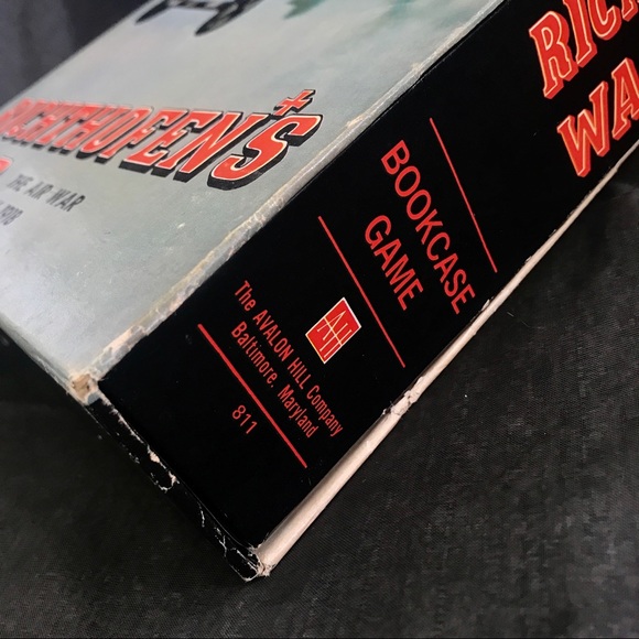 Vintage Richthofen’s War Board Game 1972 Avalon Hill Red Baron WWI Aerial Combat - Picture 15 of 16